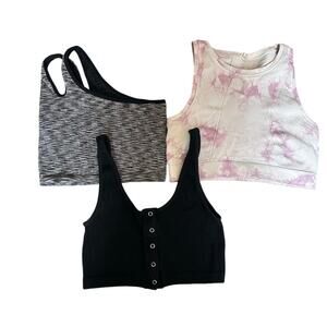 Bundle of 3 Aerie Crop Tops - Medium
